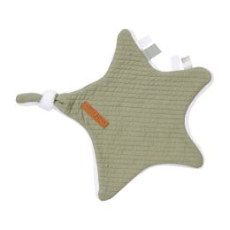Little Dutch Knuffeldoekje Pure Olive 30 x 35 cm