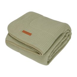 Little Dutch Ledikantdeken Pure Olive 110 x 140 cm