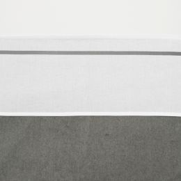 Meyco Wieglaken Bies Grijs 75 x 100 cm