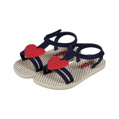 XQ Shoes Sandals Heart Navy 25/26