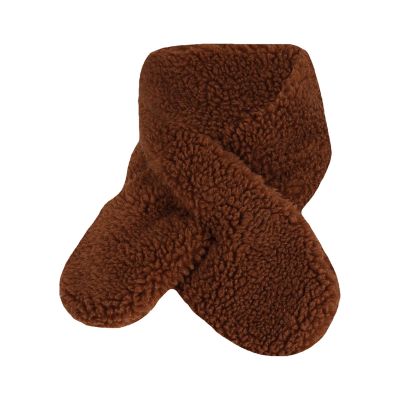 Sarlini Echarpe Teddy Mid Brown