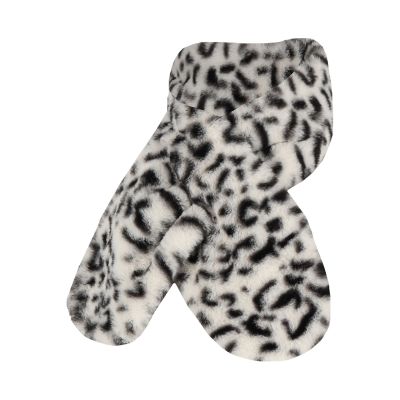 Sarlini Foulard Fausse Fourrure Panther Sand