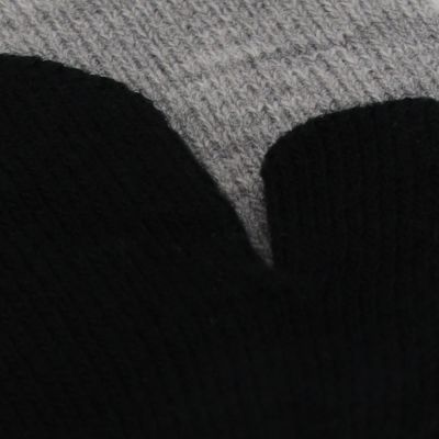 Sarlini Wanten Knit Multi Black 2-Pack  One size