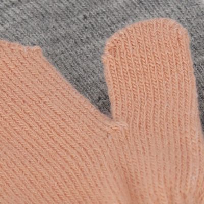 Sarlini Wanten Knit Multi Light Pink 2-Pack One size