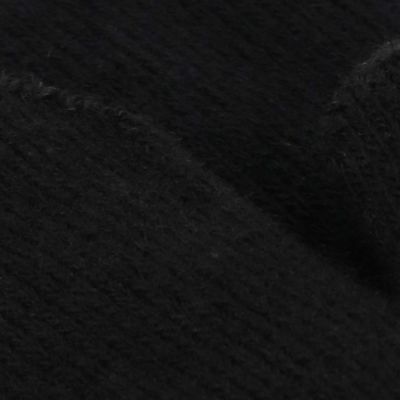 Sarlini Wanten Knit Teddy Voering Black