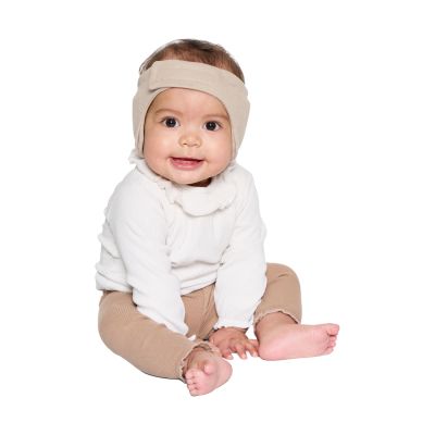 Dooky Baby Oorbescherming Hoofdband - 6-12 mnd – Beige