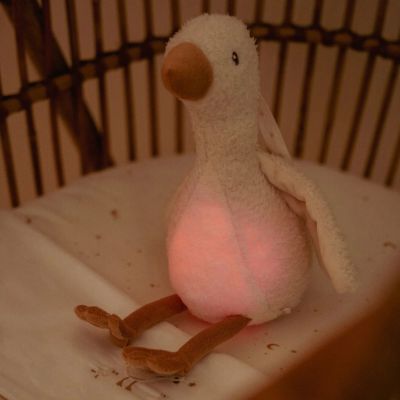Little Dutch Newborn Knuffelgans Licht & Geluid