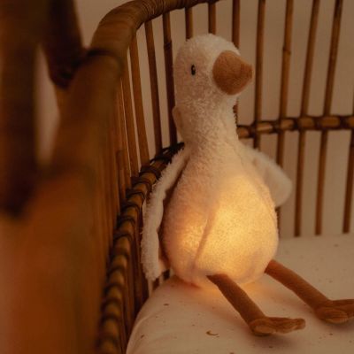 Little Dutch Newborn Knuffelgans Licht & Geluid