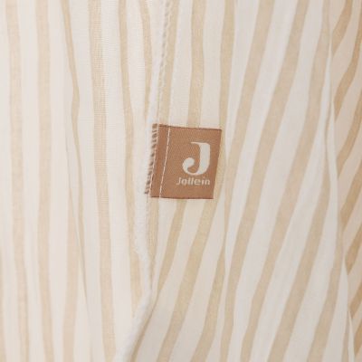 Jollein Stripe Klamboe - 245 cm - Oatmeal/Hazel