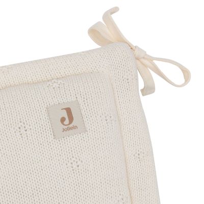 Jollein Cosy Knit Boxbumper - 180 x 30 cm - Ivory