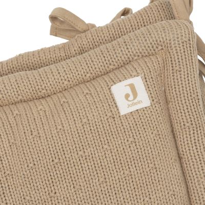 Jollein Sprinkle Knit Parkomranding - 180 x 30 cm - Hazel Jollein Sprinkle Knit Parkomranding - 180 x 30 cm - Hazel