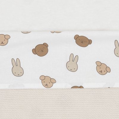Jollein Laken - Miffy And Friends - Wieg - 75×100 cm Jollein Laken - Miffy And Friends - Wieg - 75×100 cm