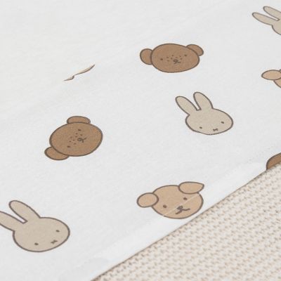 Jollein Laken - Miffy And Friends - Wieg - 75×100 cm Jollein Laken - Miffy And Friends - Wieg - 75×100 cm