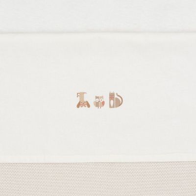 Jollein Laken Ledikant - Animal Friends - 120x150 cm Jollein Laken Ledikant - Animal Friends - 120x150 cm