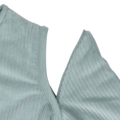 Jollein Slaapzak Winter Met Afritsbare Mouw Rond - 90 cm - Rib - Sea Green