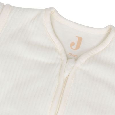Jollein Winter Slaapzak Met Afritsbare Mouw Rond - 110 cm - Rib - Ivory