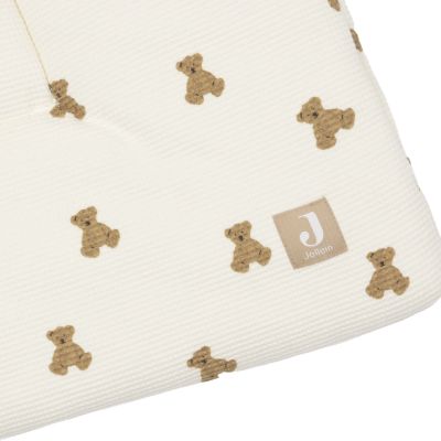 Jollein Little Waffle Parklegger - 75 x 95 cm - Mini Teddy Bear