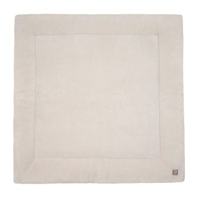 Jollein Cloudy Rib Parklegger - 100×100 cm - Oatmeal 