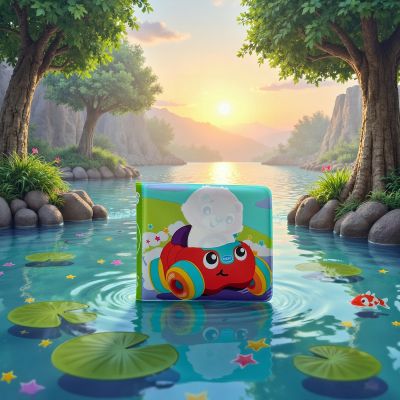 Playgro Badboekje - Magic Reveal Splash Book