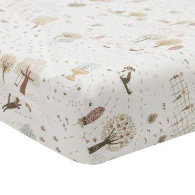 Jollein Aankleedkussenhoes - Jersey - 50 x 70 cm - Tiny Park Jollein Aankleedkussenhoes - Jersey - 50 x 70 cm - Tiny Park