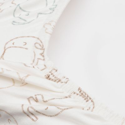 Jollein Aankleedkussenhoes - Jersey - 50 x 70 cm - Elephant Tales