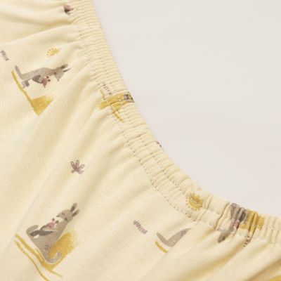 Jollein Aankleedkussenhoes - Jersey - 50 x 70 cm - Kangaroots Jollein Aankleedkussenhoes - Jersey - 50 x 70 cm - Kangaroots