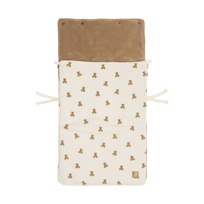 Jollein Voetenzak Mini Teddy Bear Waffle Groep 0+ - 3/5-Punts Gordel Jollein Voetenzak Mini Teddy Bear Waffle Groep 0+ - 3/5-Punts Gordel