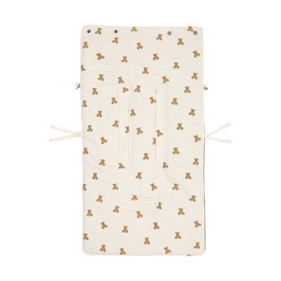 Jollein Voetenzak Mini Teddy Bear Waffle Groep 0+ - 3/5-Punts Gordel Jollein Voetenzak Mini Teddy Bear Waffle Groep 0+ - 3/5-Punts Gordel