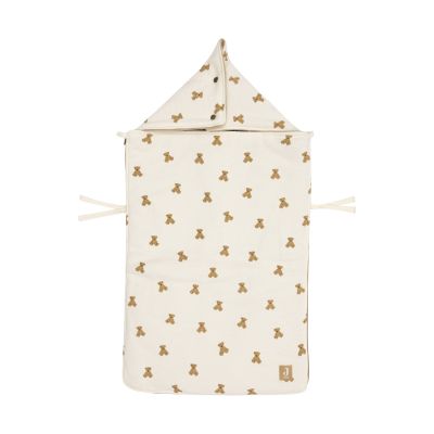 Jollein Voetenzak Mini Teddy Bear Waffle Groep 0+ - 3/5-Punts Gordel Jollein Voetenzak Mini Teddy Bear Waffle Groep 0+ - 3/5-Punts Gordel