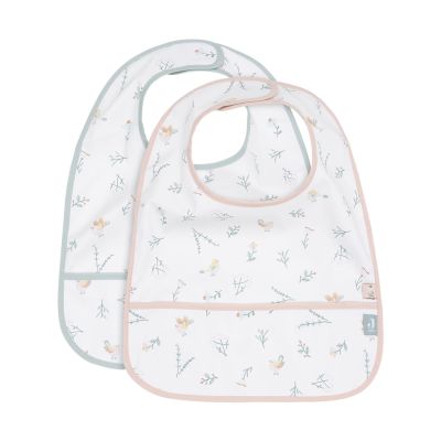 Jollein Lovely Birds Slab Waterproof - 2 Pack