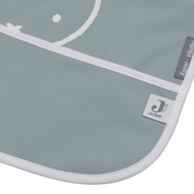 Jollein Miffy Peekaboo Slab Waterproof Met Mouw - Sea Green