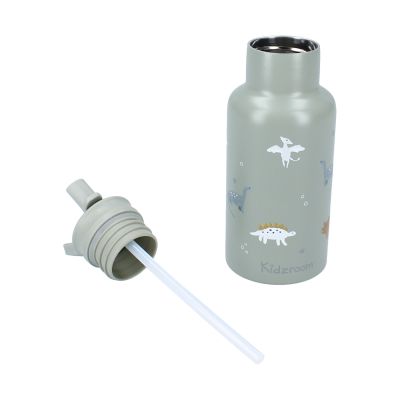 Kidzroom Drinkfles 350ml - Small Talk - Green