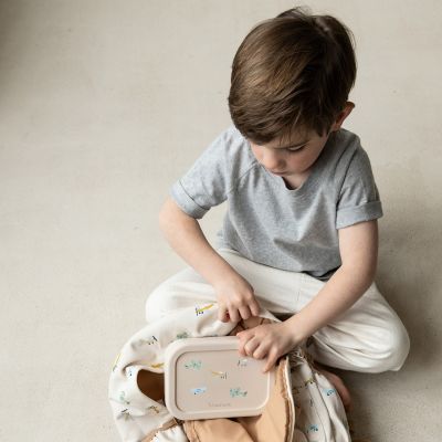 Kidzroom Lunchbox - Small Talk - Beige Kidzroom Lunchbox - Small Talk - Beige