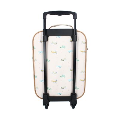 Kidzroom Trolley koffer - Small Talk - Beige Kidzroom Trolley koffer - Small Talk - Beige