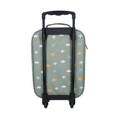 Kidzroom Trolley koffer - Small Talk - Green Kidzroom Trolley koffer - Small Talk - Green