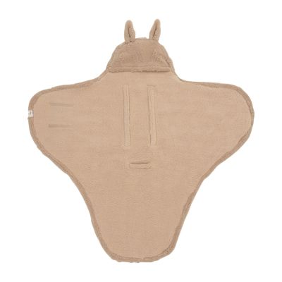Jollein Wikkeldeken - Biscuit - Miffy Jacquard Teddy