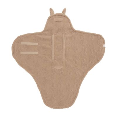 Jollein Wikkeldeken - Biscuit - Miffy Jacquard Teddy