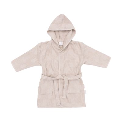 Jollein Miffy Jacquard Badjas - Badstof - 1-2 jaar - Nougat