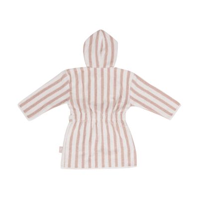 Jollein Badjas Stripe Terry Olive Green GOTS 3-4 Jaar
