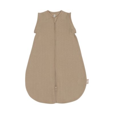 Jollein Slaapzak Zomer Met Afritsbare Mouw - 60 cm - Ajour Biscuit