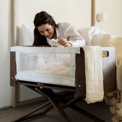 Bednest Co-Sleeper - Walnoot