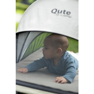 Qute Babytent - Travelcot Q-Camp Black / Army Qute Babytent - Travelcot Q-Camp Black / Army