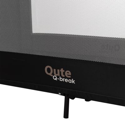 Qute Q-Break Campingbed - Jeans Taupe / Zwart Qute Q-Break Campingbed - Jeans Taupe / Zwart