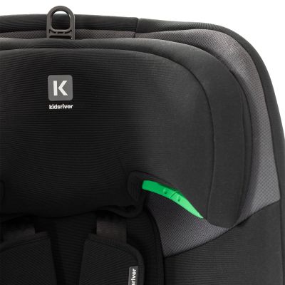 Kidsriver Autostoel Sigma-S Zwart 76-150 cm