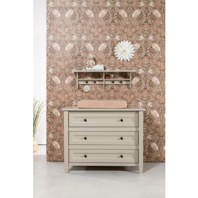 TWF Ledikant 70 x 140 Incl. Juniorzijde - Commode 3 Laden Granada