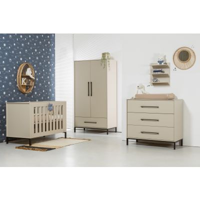 Interbaby Ledikant 70 x 140 - Commode 3 Laden Venus
