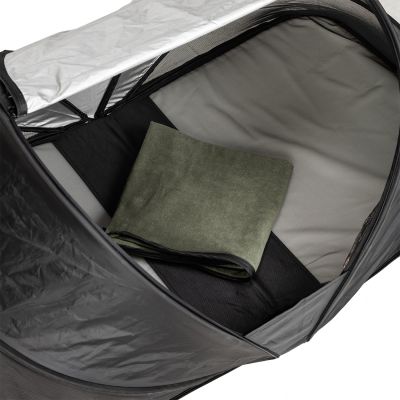 Qute Babytent - Travelcot Q-Camp Black / Army Qute Babytent - Travelcot Q-Camp Black / Army
