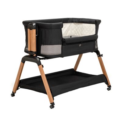 Qute Co-Sleeper Q-Breez Plus Woody Zwart