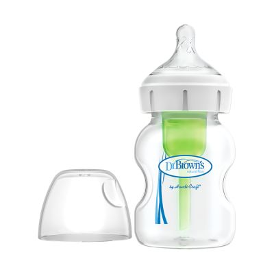 Dr. Brown&#039;s Fles Brede Hals Glas Options + 150ml