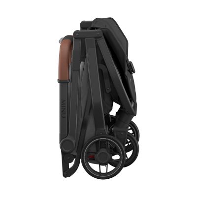 UPPAbaby MINU V3 Buggy - Greyson Carbon Frame Met Bruin Leer